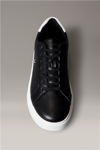 Calvin Klein Classic Cupsole Laceup Lth Erkek Sneaker Siyah