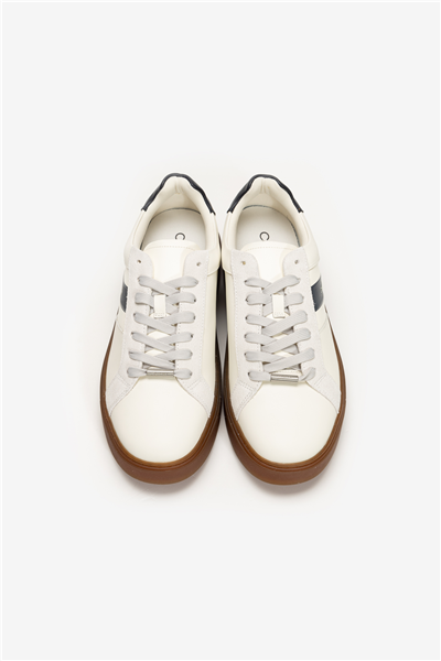 Calvin Klein Classic Cupsole Laceup Tape Lth2 Erkek Sneaker