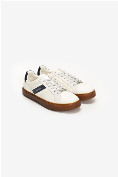 Calvin Klein Classic Cupsole Laceup Tape Lth2 Erkek Sneaker