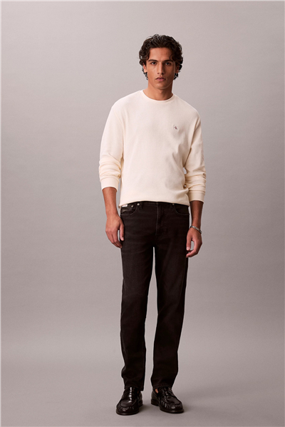 Calvin Klein Classic Taper Avery Black Stone Erkek Jean Pantolon Mavi
