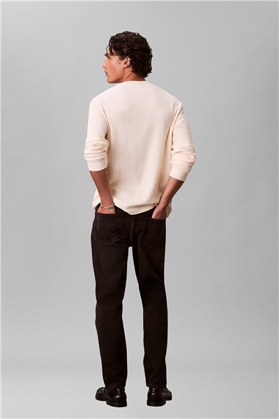Calvin Klein Classic Taper Avery Black Stone Erkek Jean Pantolon Mavi