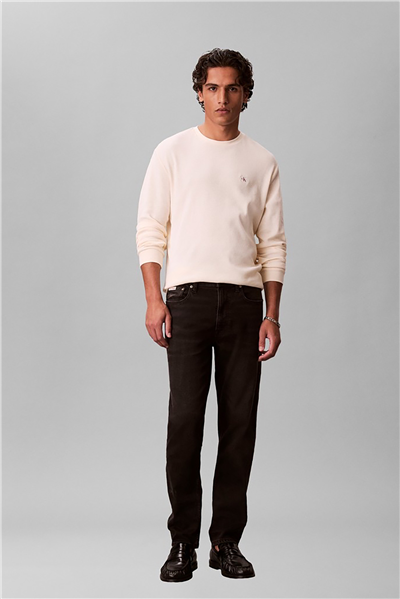 Calvin Klein Classic Taper Avery Black Stone Erkek Jean Pantolon Mavi