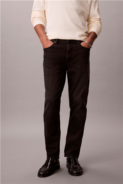 Calvin Klein Classic Taper Avery Black Stone Erkek Jean Pantolon Mavi
