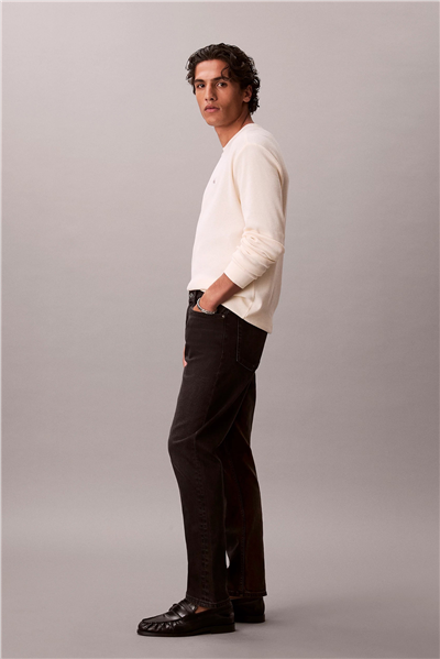 Calvin Klein Classic Taper Avery Black Stone Erkek Jean Pantolon Mavi