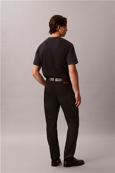 Calvin Klein Classic Taper Ck Cl Black Jean Erkek Jean Pantolon Siyah