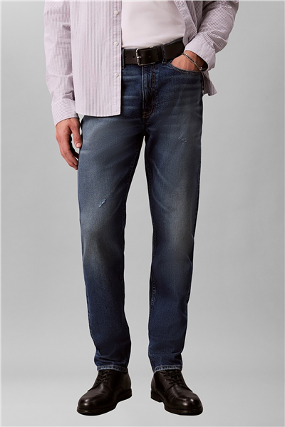 Calvin Klein Classic Taper New Beckford Jean Erkek Jean Pantolon
