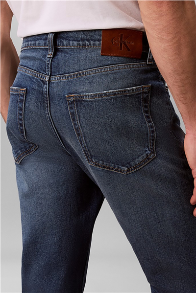 Calvin Klein Classic Taper New Beckford Jean Erkek Jean Pantolon