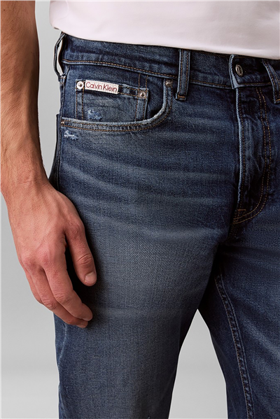 Calvin Klein Classic Taper New Beckford Jean Erkek Jean Pantolon