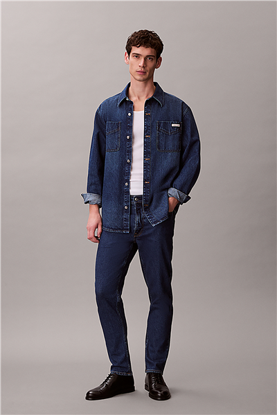 Calvin Klein Classic Taper Pacifi Erkek Jean Pantolon