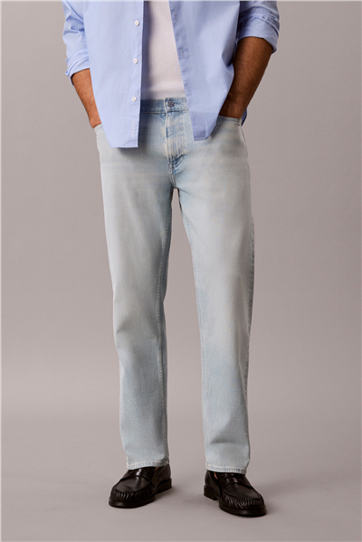 Calvin Klein Classic Taper Vintage Whisper Je Erkek Jean Pantolon