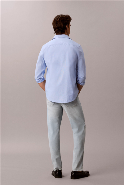 Calvin Klein Classic Taper Vintage Whisper Je Erkek Jean Pantolon