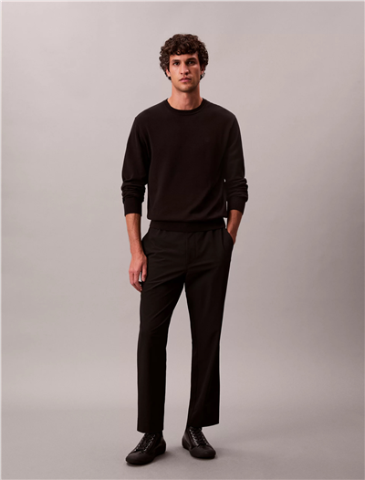 Calvin Klein Classic Tech Elastic Erkek Jogger Pantolon Siyah
