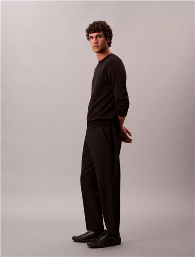 Calvin Klein Classic Tech Elastic Erkek Jogger Pantolon Siyah