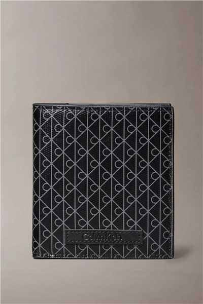 Calvin Klein Coated Ns Slim Billfold Erkek Cüzdan Siyah