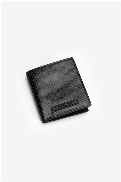 Calvin Klein Coated Ns Slim Billfold Erkek Cüzdan Siyah