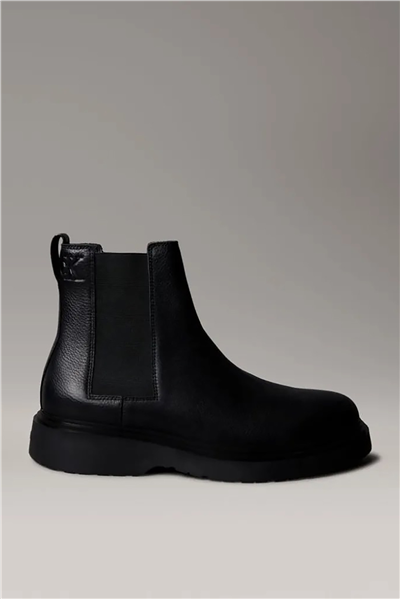 Calvin Klein Combat Ess Chelsea Boot Lth Erkek Bot Siyah