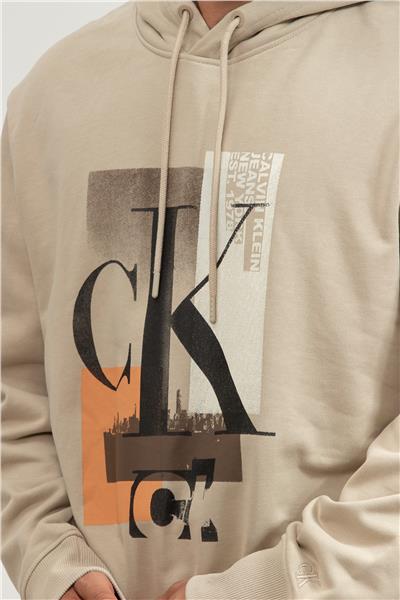 Calvin Klein Connected Erkek Kapüşonlu Sweatshirt