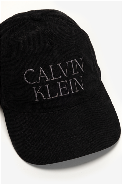 Calvin Klein Corduroy Graphic 5 Panel Cap Erkek Baseball Şapka