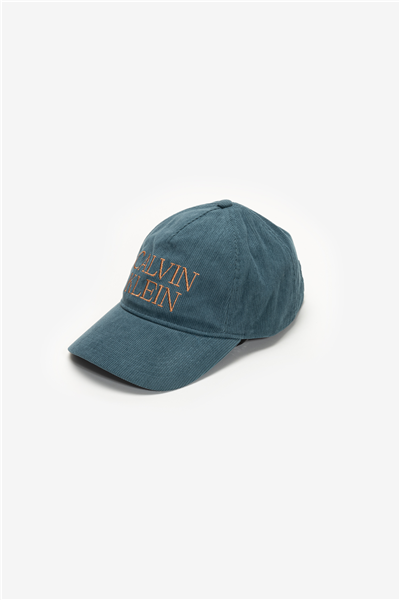 Calvin Klein Corduroy Graphic 5 Panel Cap Erkek Baseball Şapka