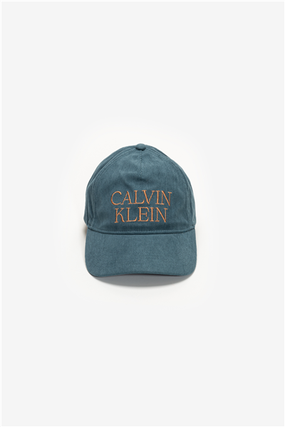 Calvin Klein Corduroy Graphic 5 Panel Cap Erkek Baseball Şapka