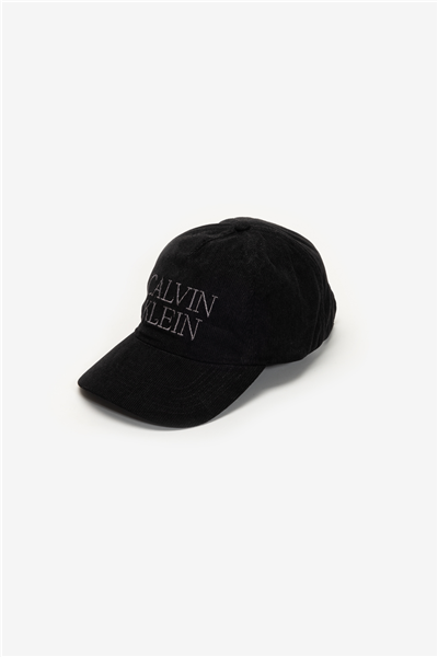 Calvin Klein Corduroy Graphic 5 Panel Cap Erkek Baseball Şapka