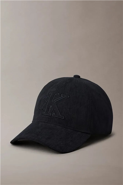 Calvin Klein Corduroy Seasonal Story Erkek Baseball Şapka Siyah