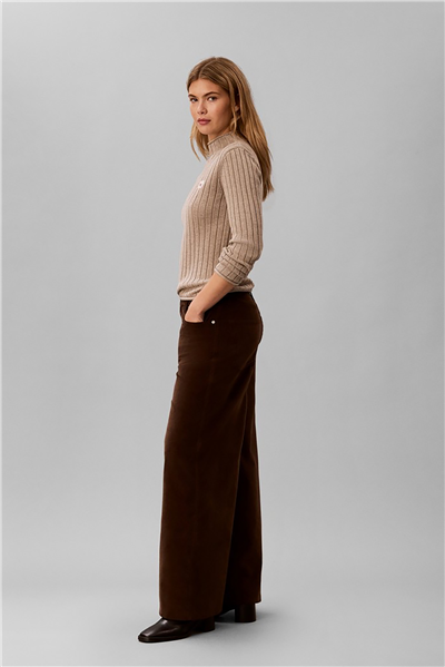 Calvin Klein Corduroy Wide Leg Pants Kadın Pantolon