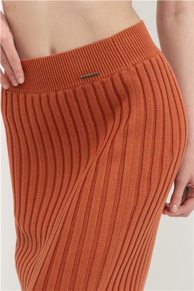 Calvin Klein Cotton Blend Kadın Etek