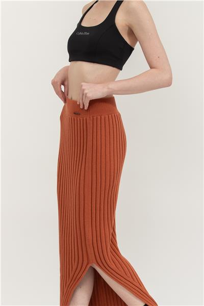 Calvin Klein Cotton Blend Kadın Etek