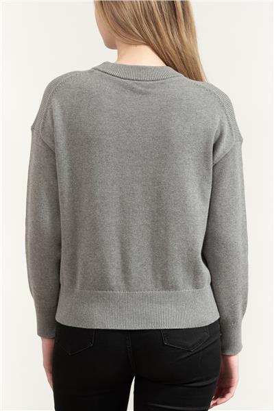 Calvin Klein Cotton Graphic Pullover Kadın Triko