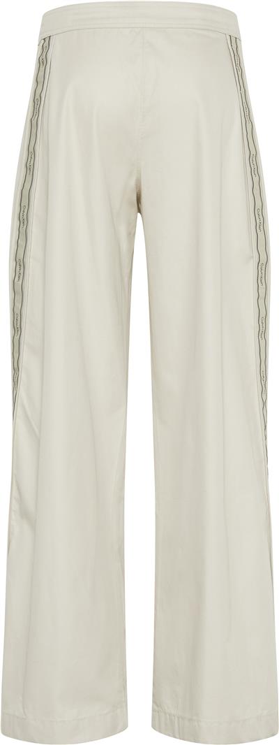 Calvin Klein Cotton Twill Aop Logo Stripe Kadın Pantolon