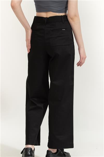 Calvin Klein Cotton Twill Belted Kadın Pantolon