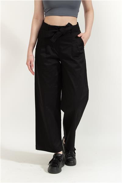 Calvin Klein Cotton Twill Belted Kadın Pantolon