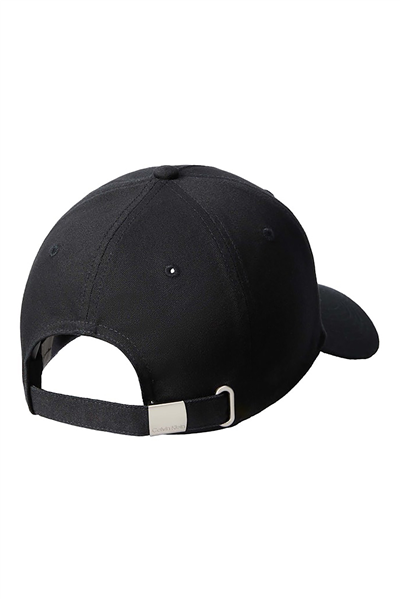 Calvin Klein Cotton Twill W/ Hw Cap Kadın Baseball Şapka Siyah