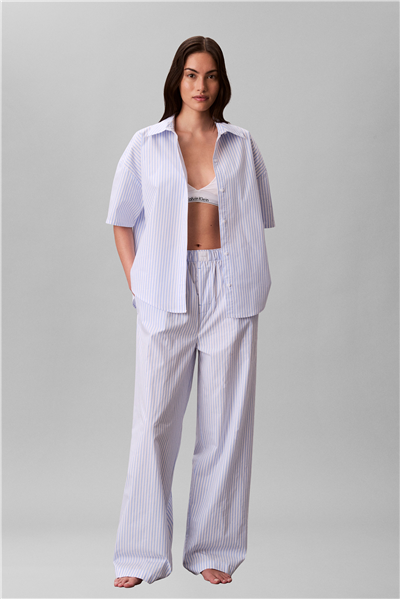 Calvin Klein Covered Wb Poplin Pa Kadın Pijama Altı