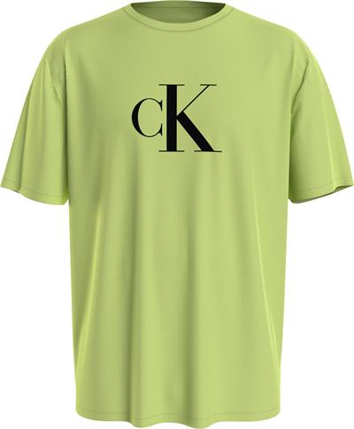 Calvin Klein Crew Neck Erkek Bisiklet Yaka T-Shirt Yeşil