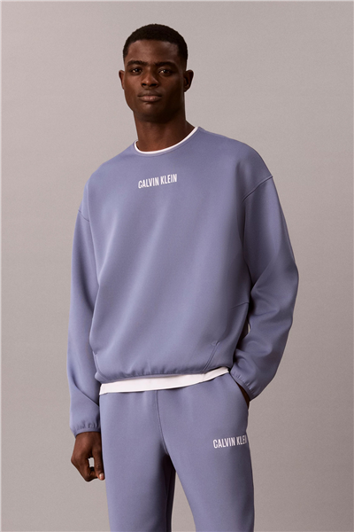 Calvin Klein Crewneck Erkek Bisiklet Yaka Sweatshirt