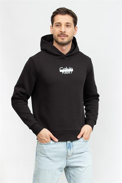 Calvin Klein Cut Through Erkek Kapüşonlu Sweatshirt