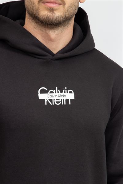 Calvin Klein Cut Through Erkek Kapüşonlu Sweatshirt