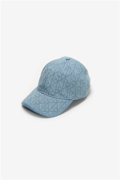 Calvin Klein Denim Emblem Burnout W Patch Cap Kadın Baseball Şapka