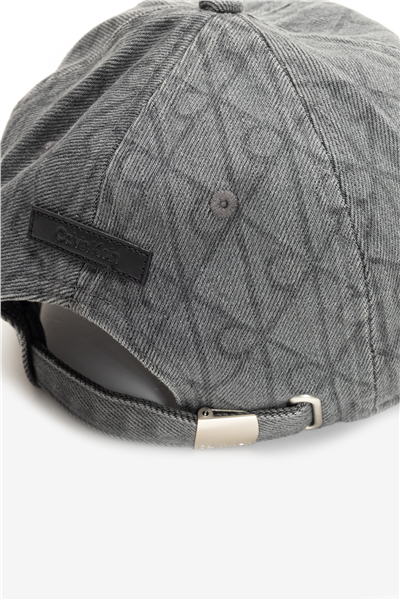 Calvin Klein Denim Emblem Burnout W Patch Cap Kadın Baseball Şapka