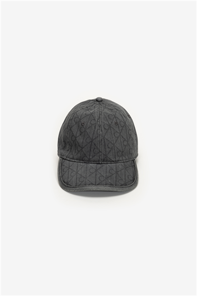 Calvin Klein Denim Emblem Burnout W Patch Cap Kadın Baseball Şapka