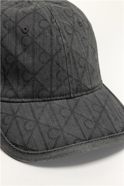 Calvin Klein Denim Emblem Burnout W Patch Cap Kadın Baseball Şapka