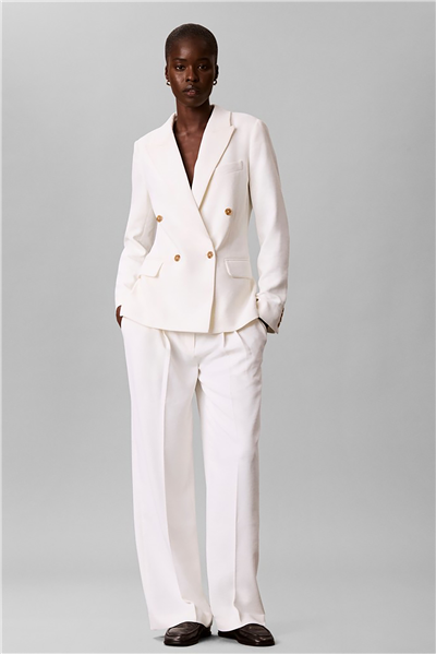 Calvin Klein Effortless Crepe Dbl Brestd Blzr Kadın Blazer Ceket