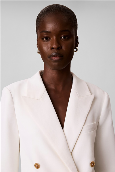 Calvin Klein Effortless Crepe Dbl Brestd Blzr Kadın Blazer Ceket