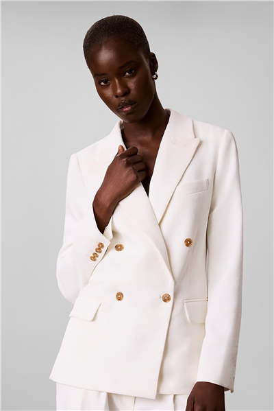Calvin Klein Effortless Crepe Dbl Brestd Blzr Kadın Blazer Ceket