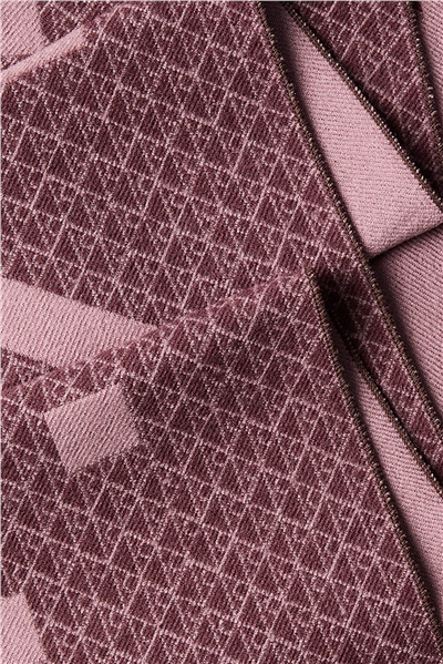 Calvin Klein Emblem Aop Bold Logo Fringe Wove Kadın Atkı Siyah