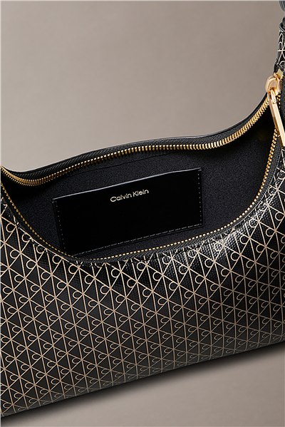 Calvin Klein Emblem Aop Conv Kadın Mini Omuz Çantası