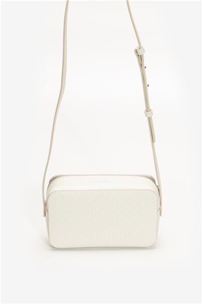 Calvin Klein Emblem Aop Elongated Camera Bag Kadın Mini Omuz Çantası