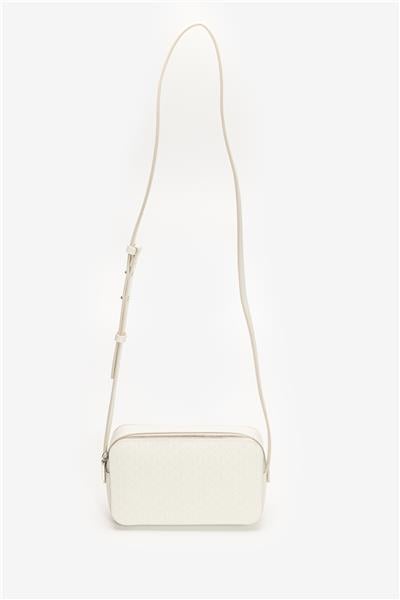 Calvin Klein Emblem Aop Elongated Camera Bag Kadın Mini Omuz Çantası